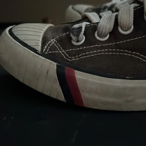 PRO Keds Canvas High Tops Bugs Bunny Blue Heel Tag Mens 9 1/2 Looney Tunes 1993 - Picture 13 of 14